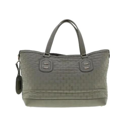 Gucci Vintage Pre-owned Canvas gucci-vskor Gray, Dam