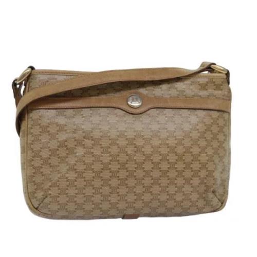 Celine Vintage Pre-owned Canvas celine-vskor Brown, Dam