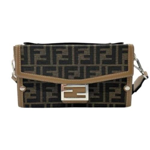 Fendi Vintage Pre-owned Laeder fendi-vskor Brown, Dam