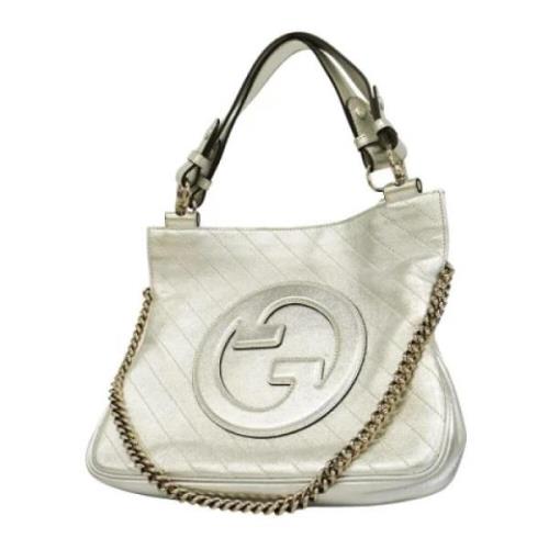 Gucci Vintage Pre-owned Laeder gucci-vskor Gray, Dam