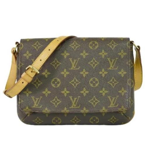 Louis Vuitton Vintage Pre-owned Canvas louis-vuitton-vskor Brown, Dam