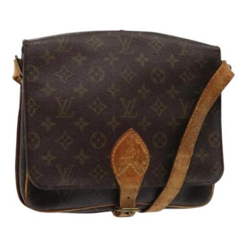 Louis Vuitton Vintage Pre-owned Canvas louis-vuitton-vskor Brown, Dam