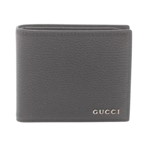 Gucci Vintage Pre-owned Laeder plnbcker Gray, Dam