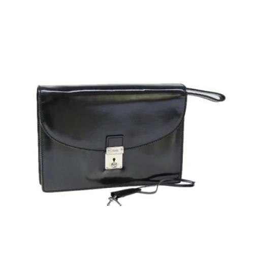 Gucci Vintage Pre-owned Plast gucci-vskor Black, Dam