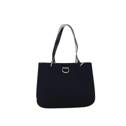 Celine Vintage Pre-owned Nylon celine-vskor Black, Dam