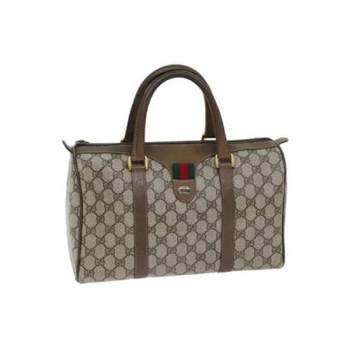 Gucci Vintage Pre-owned Laeder gucci-vskor Beige, Dam