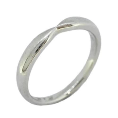 Tiffany & Co. Pre-owned Pre-owned Platina ringar Gray, Dam