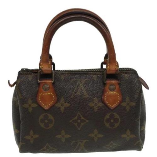 Louis Vuitton Vintage Pre-owned Canvas handvskor Brown, Dam