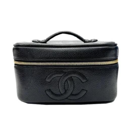 Chanel Vintage Pre-owned Laeder chanel-vskor Black, Dam