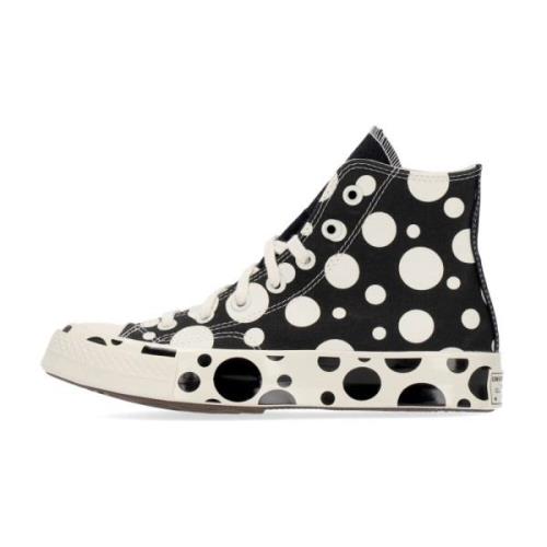 Converse Polka Dot High Top Sneaker Svart Multicolor, Herr