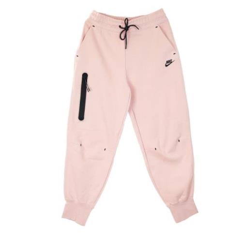 Nike Tech Fleece Lättvikts Tracksuit Byxor Pink, Dam