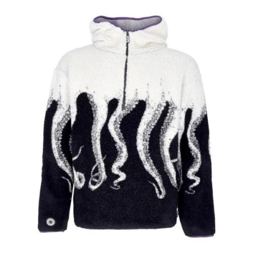 Octopus Herr Sherpa Hoodie Pullover Black, Herr