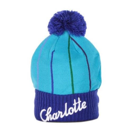 New Era Charlotte Hornets Pompom Mössa Blue, Herr