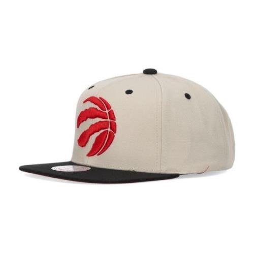 Mitchell & Ness Toronto Raptors 2 Tone Snapback Keps Beige, Herr