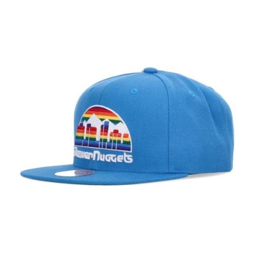 Mitchell & Ness Denver Nuggets Snapback Keps Blue, Herr