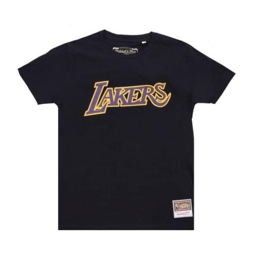 Mitchell & Ness NBA Team Logo Tee Hardwood Classics Black, Herr