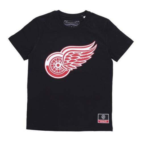 Mitchell & Ness NHL Lag Logo Tee Svart Black, Herr