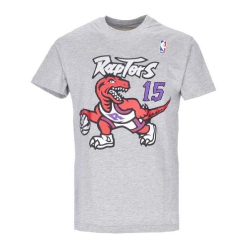 Mitchell & Ness NBA Tee Vince Carter Toronto Raptors Gray, Herr