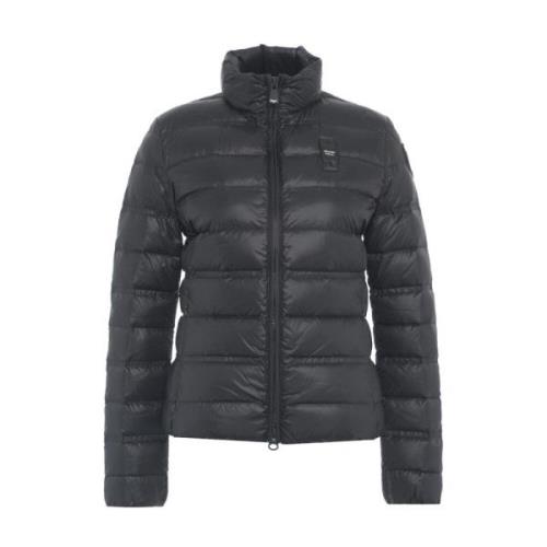 Blauer Svarta jackor för kvinnor Aw24 Black, Dam