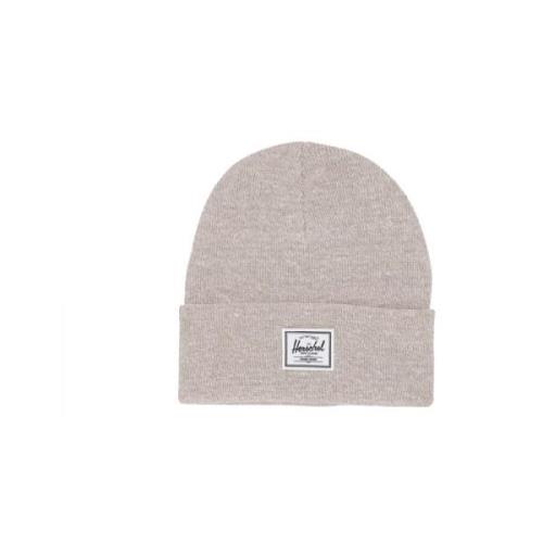 Herschel Heather Oatmeal Beanie Herr Mössa Gray, Unisex