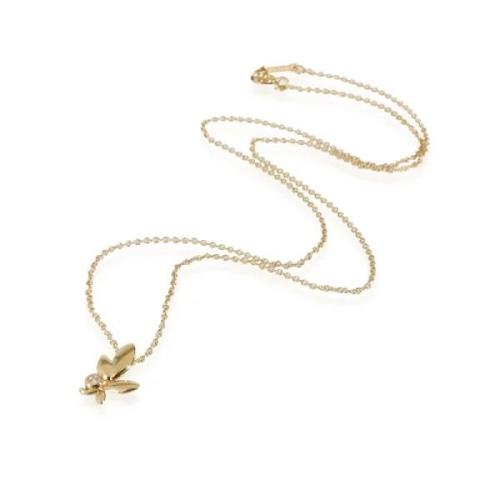 Tiffany & Co. Pre-owned Pre-owned Guld halsband Yellow, Dam