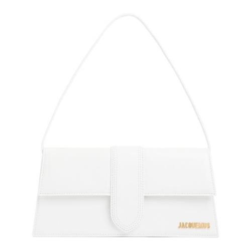 Jacquemus Vit Läder Axelväska White, Dam