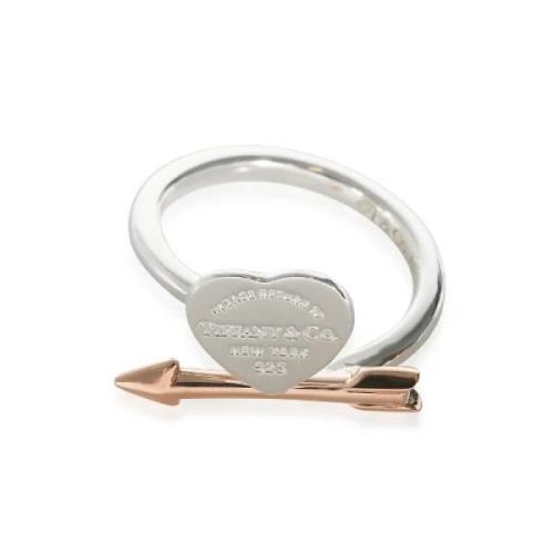 Tiffany & Co. Pre-owned Pre-owned Metall ringar Gray, Dam