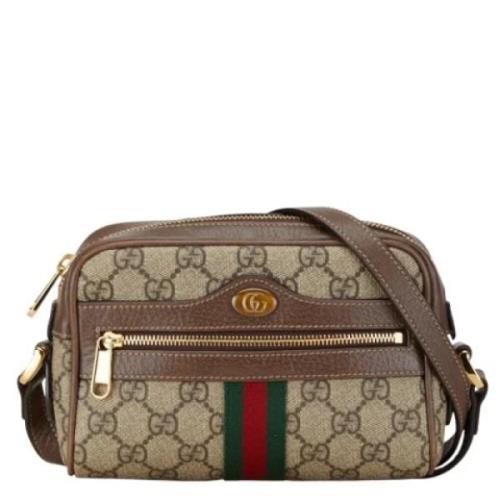 Gucci Vintage Pre-owned Laeder gucci-vskor Beige, Dam