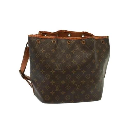 Louis Vuitton Vintage Pre-owned Canvas louis-vuitton-vskor Brown, Dam