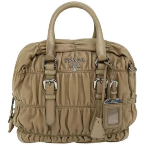 Prada Vintage Pre-owned Laeder prada-vskor Beige, Dam