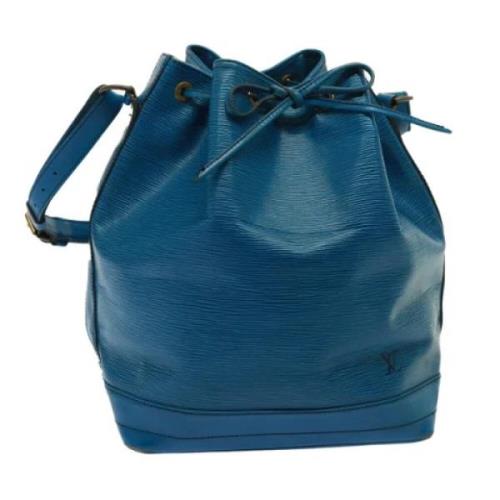 Louis Vuitton Vintage Pre-owned Laeder louis-vuitton-vskor Blue, Dam