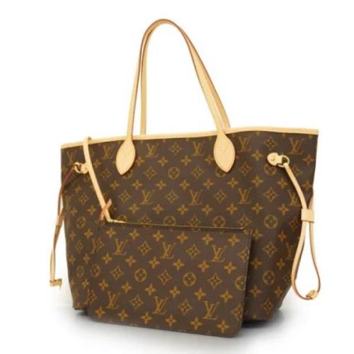 Louis Vuitton Vintage Pre-owned Tyg louis-vuitton-vskor Brown, Dam