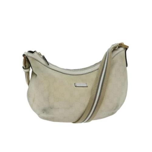 Gucci Vintage Pre-owned Canvas gucci-vskor Beige, Dam