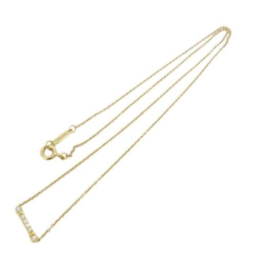 Tiffany & Co. Pre-owned Pre-owned Guld halsband Yellow, Dam