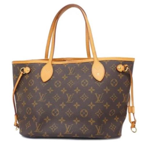 Louis Vuitton Vintage Pre-owned Tyg louis-vuitton-vskor Brown, Dam