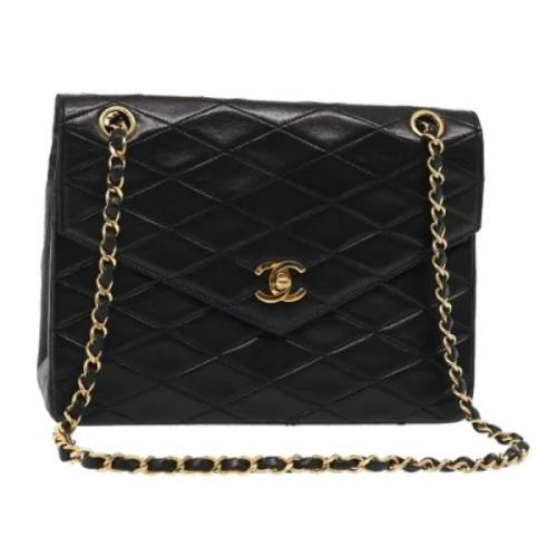 Chanel Vintage Pre-owned Laeder chanel-vskor Black, Dam