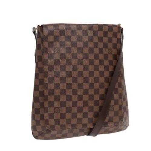 Louis Vuitton Vintage Pre-owned Canvas louis-vuitton-vskor Brown, Dam