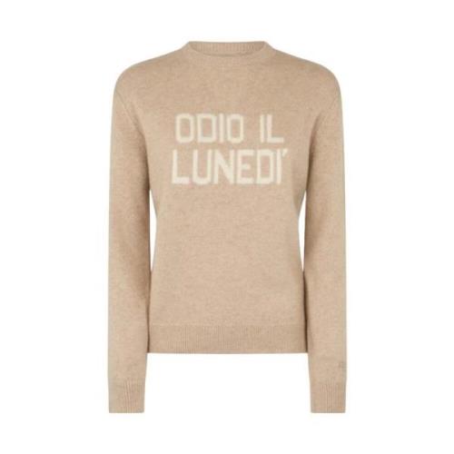 MC2 Saint Barth Beige Sweater New Queen Collection Beige, Dam