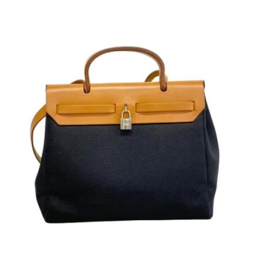 Hermès Vintage Pre-owned Tyg handvskor Blue, Dam