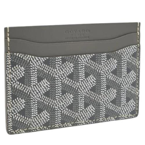 Goyard Vintage Pre-owned Belagd canvas plnbcker Gray, Dam