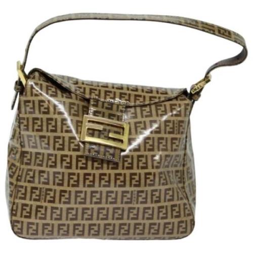 Fendi Vintage Pre-owned Canvas fendi-vskor Beige, Dam