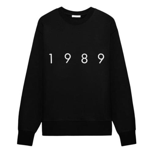 1989 Studio Crewneck Sweatshirt Black, Herr