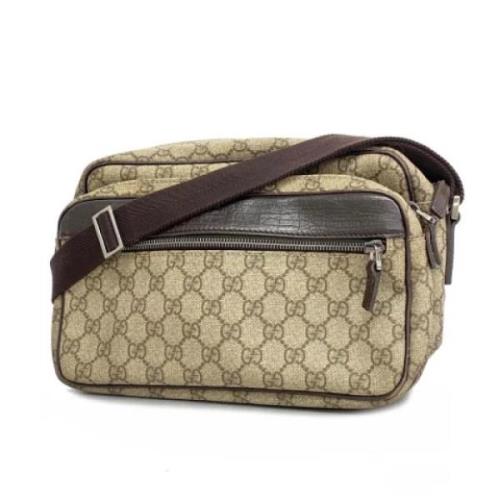 Gucci Vintage Pre-owned Plast gucci-vskor Brown, Dam