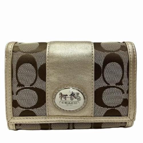 Coach Pre-owned Pre-owned Canvas plnbcker Beige, Dam