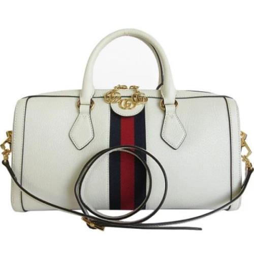 Gucci Vintage Pre-owned Laeder gucci-vskor White, Dam