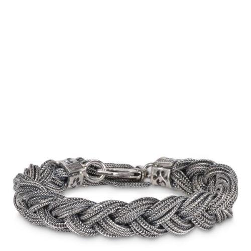 Emanuele Bicocchi 925 Armband Gray, Herr