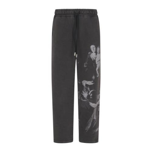 Off White Svarta Mary Sweatpants Black, Herr