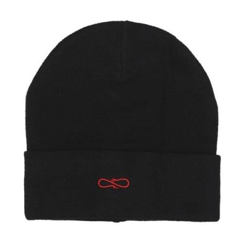 Propaganda Svart Logo Beanie Mössa Black, Herr