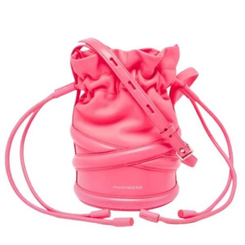 Alexander McQueen Pre-owned Pre-owned Laeder axelremsvskor Pink, Dam