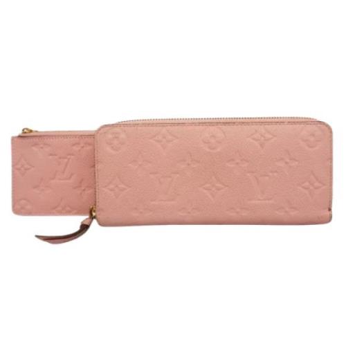 Louis Vuitton Vintage Pre-owned Tyg plnbcker Pink, Dam